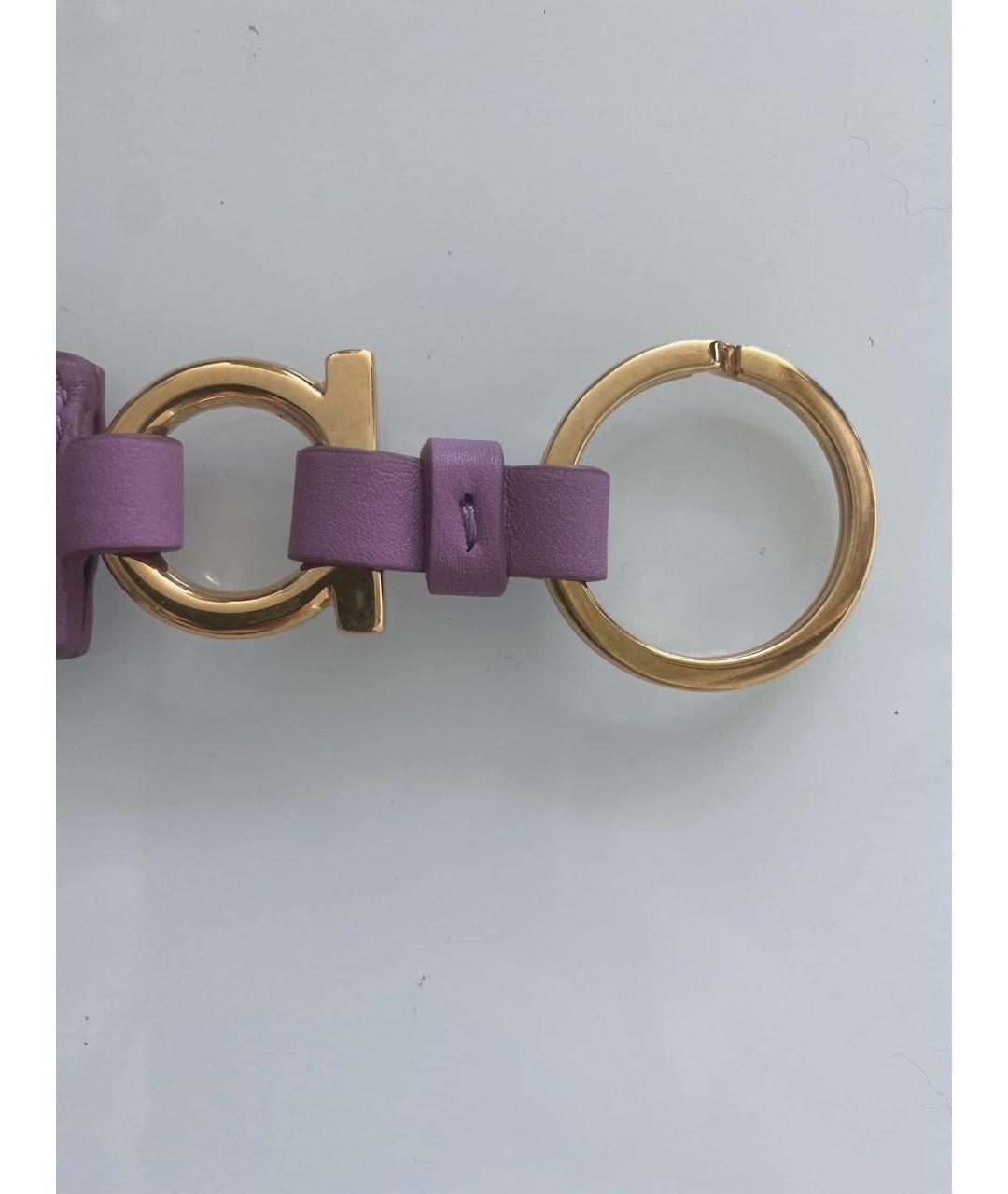 FERRAGAMO Фиолетовый брелок, фото 6