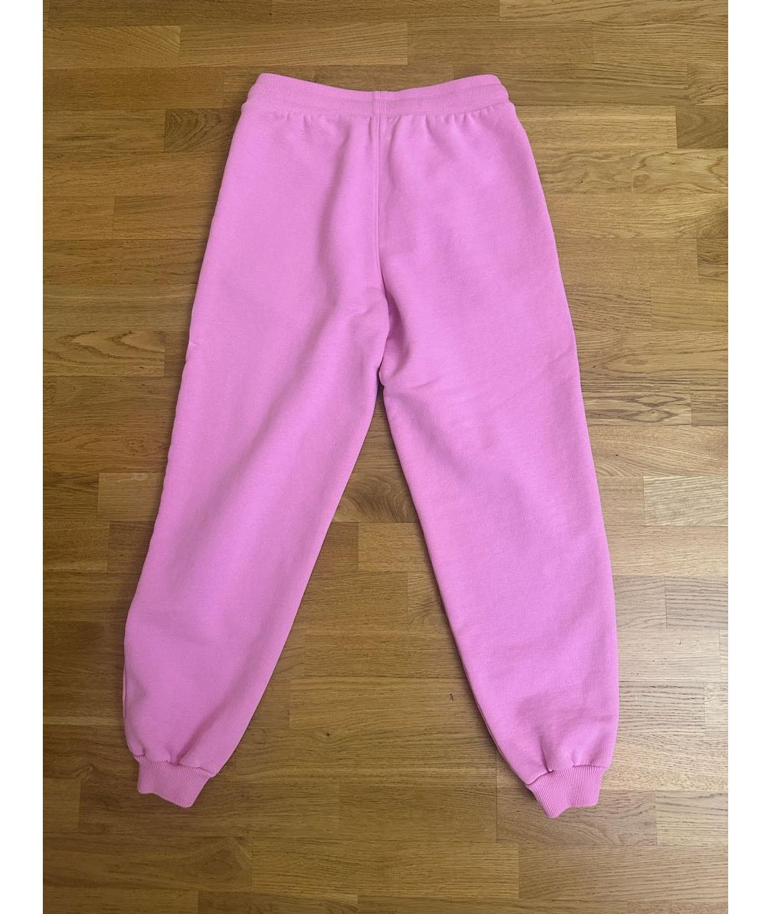 AMI Розовые хлопковые спортивные брюки и шорты, фото 2