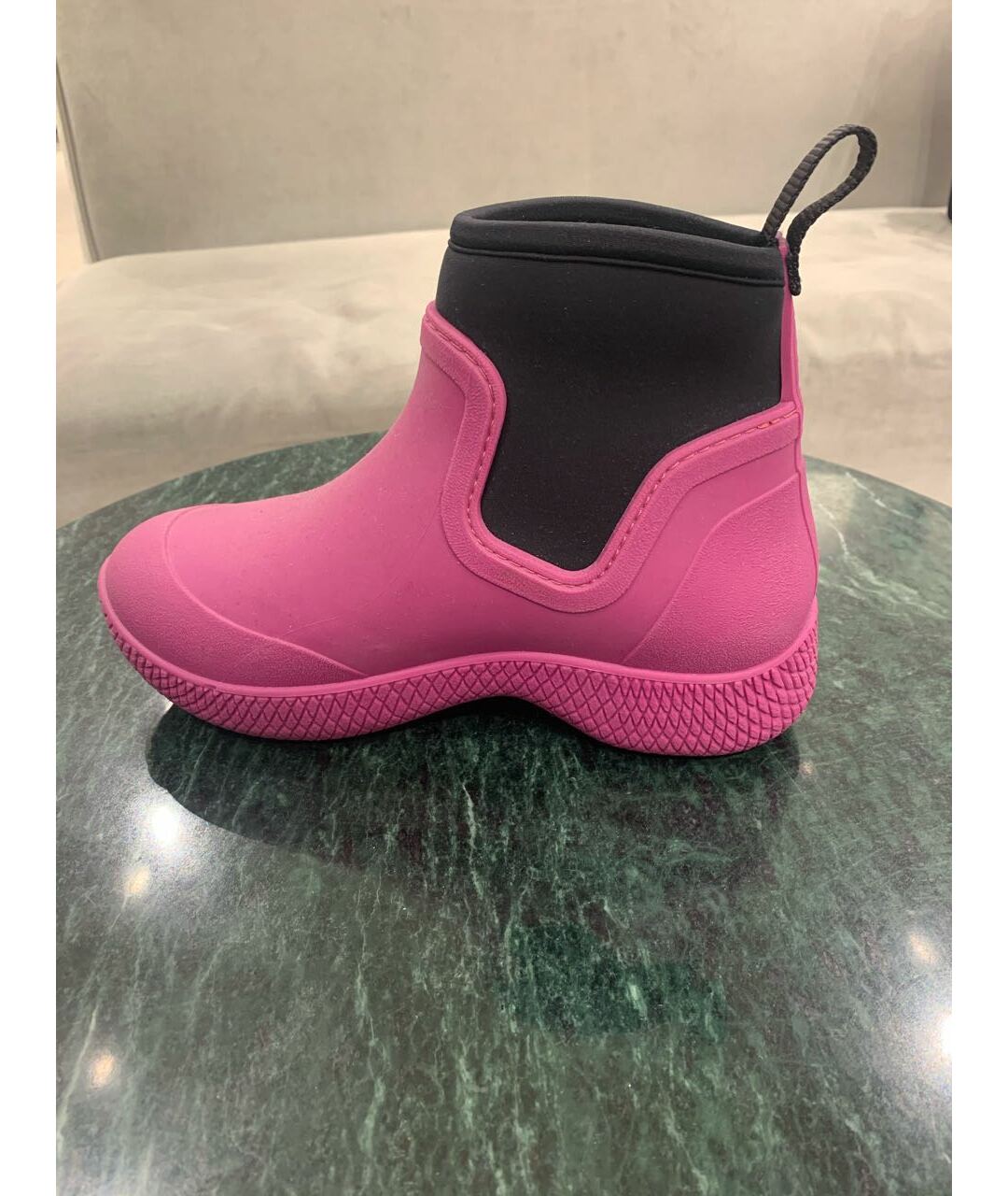 CELINE PRE-OWNED Розовые резиновые ботинки, фото 3