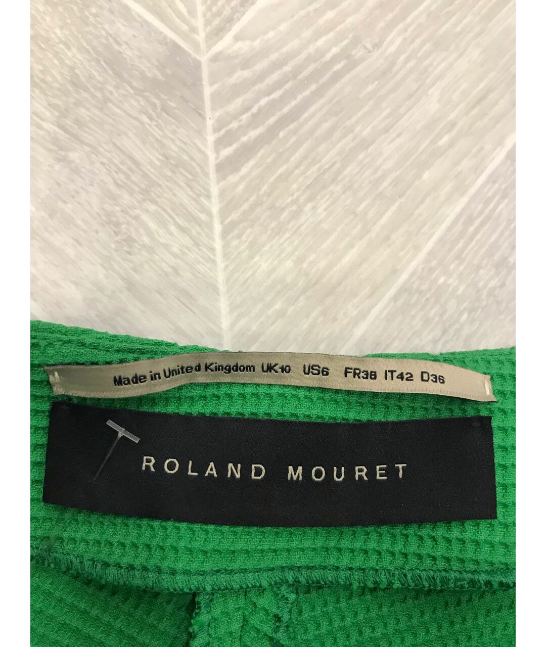 ROLAND MOURET Зеленые шорты, фото 3