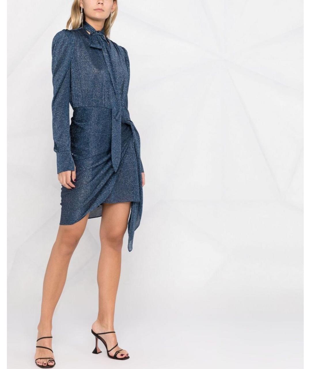 LANVIN Синее платье, фото 6