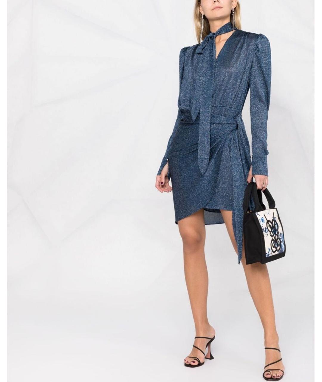 LANVIN Синее платье, фото 2