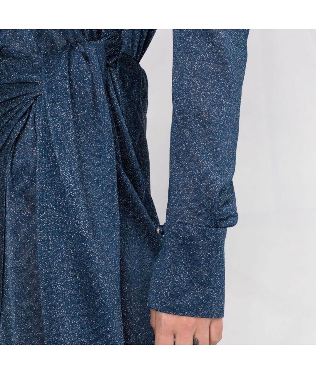LANVIN Синее платье, фото 3