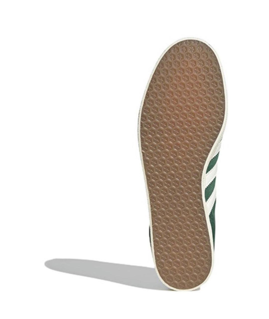 ADIDAS Зеленые замшевые кроссовки, фото 7