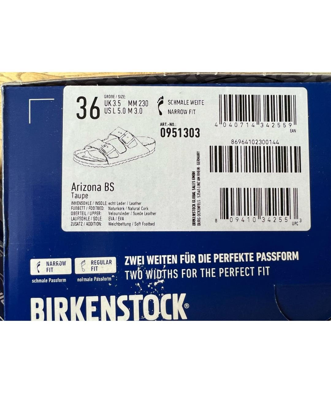 BIRKENSTOCK Замшевые сандалии, фото 6