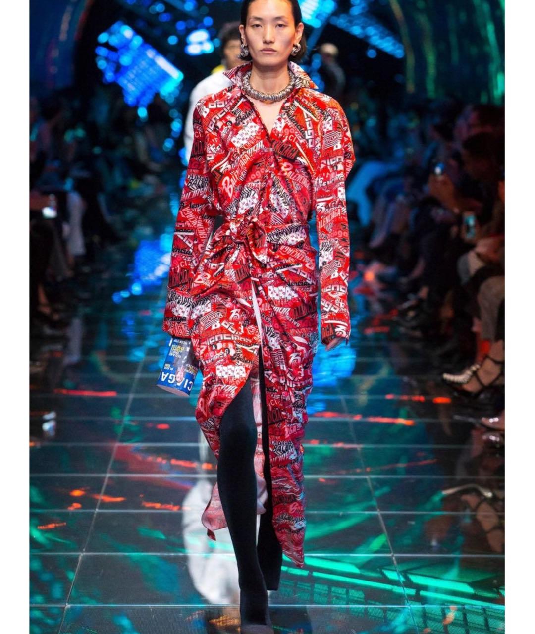 BALENCIAGA Вискозная юбка макси, фото 2