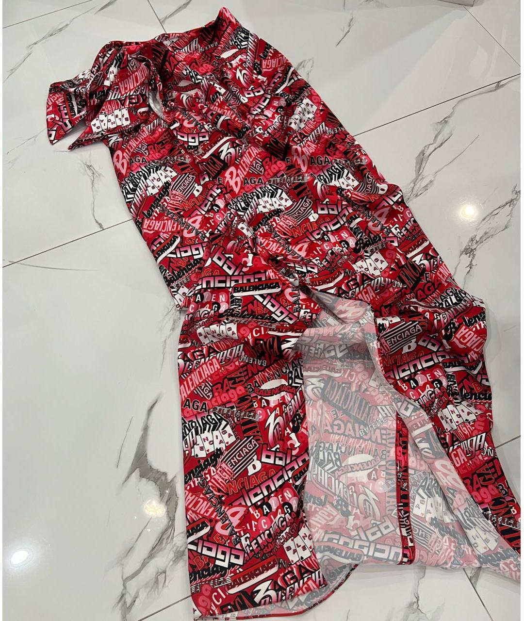 BALENCIAGA Вискозная юбка макси, фото 3