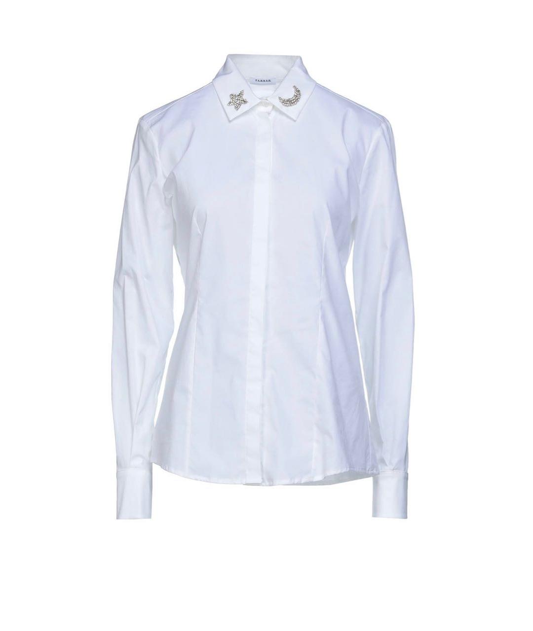 P.A.R.O.S.H. Белая хлопковая рубашка, фото 1