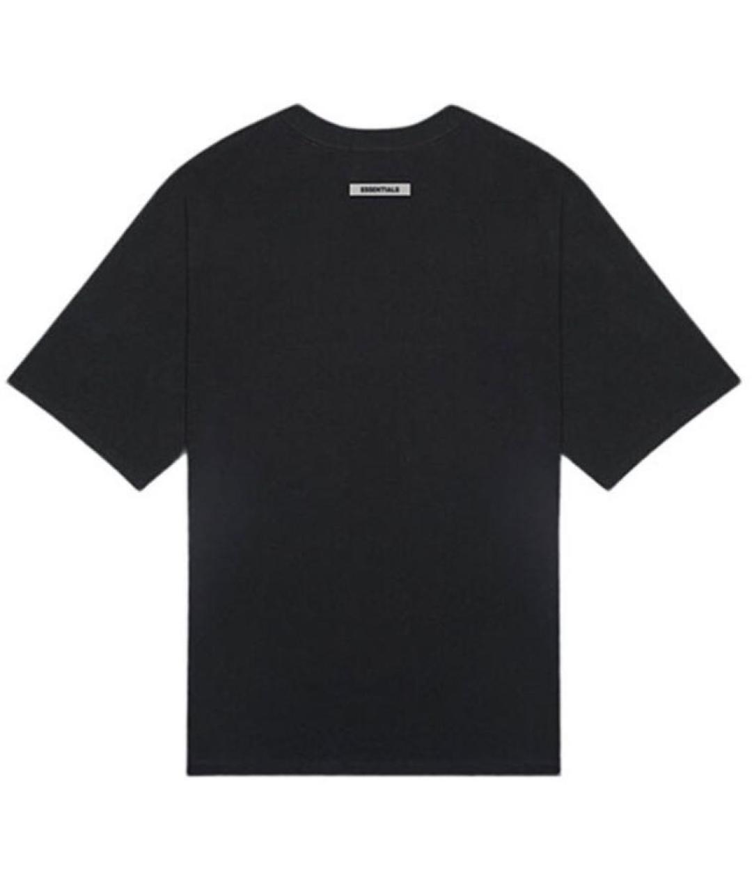 FEAR OF GOD ESSENTIALS Черная футболка, фото 2
