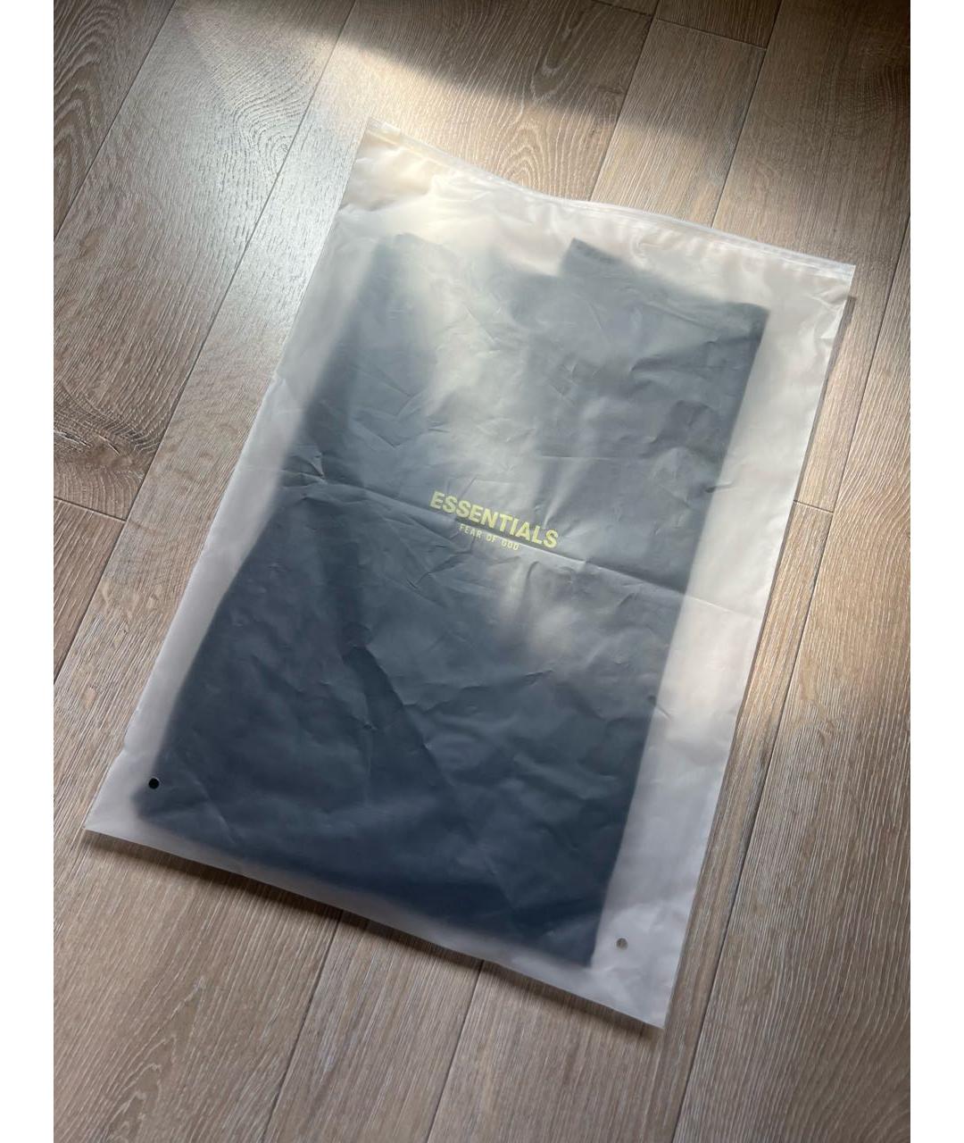 FEAR OF GOD ESSENTIALS Черная футболка, фото 7