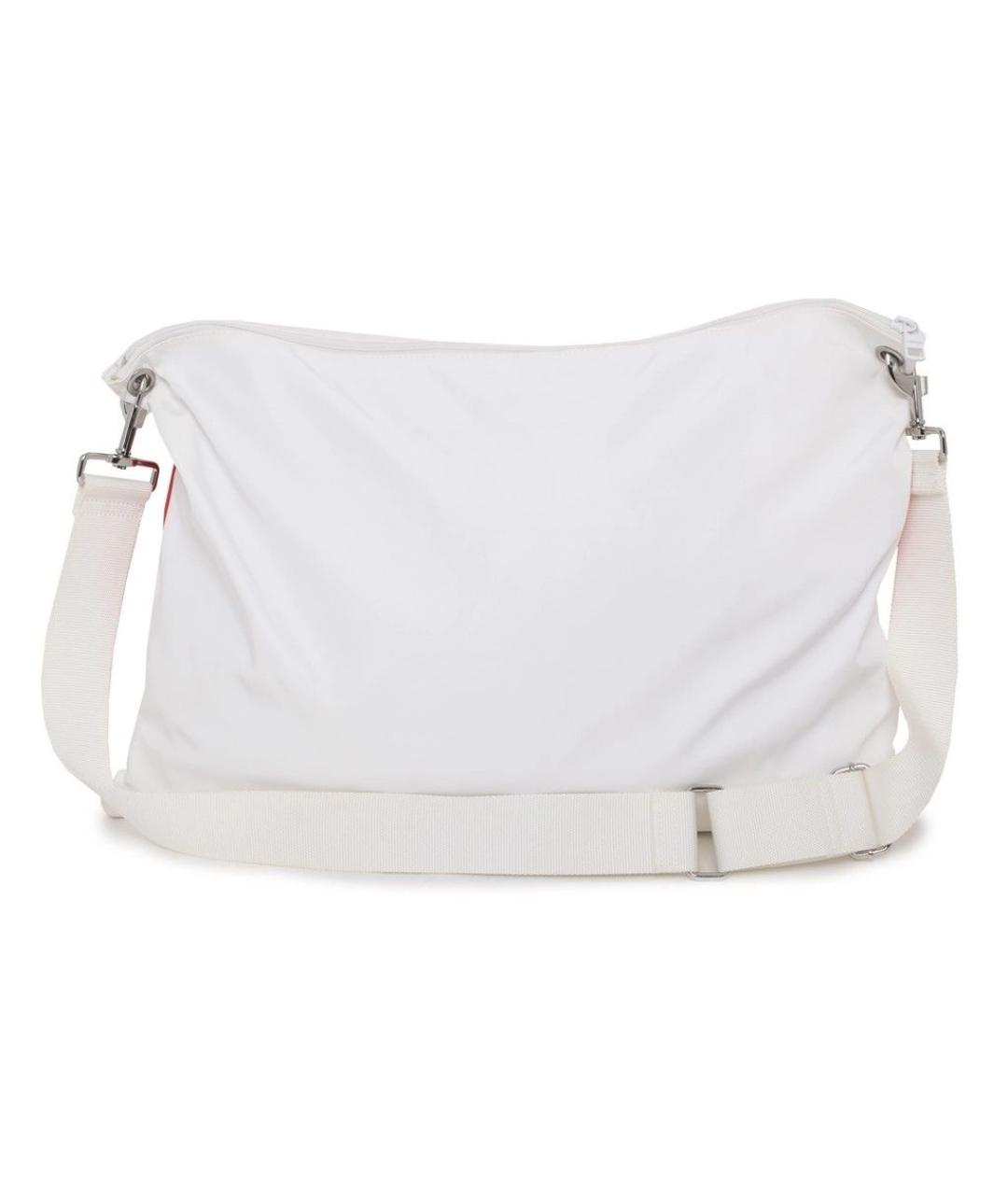 Calvin klein white shoulder bag best sale