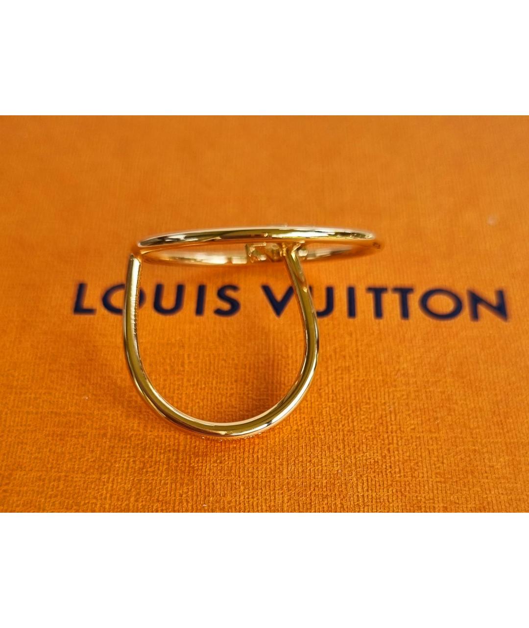 LOUIS VUITTON PRE-OWNED Золотое латунное кольцо, фото 4