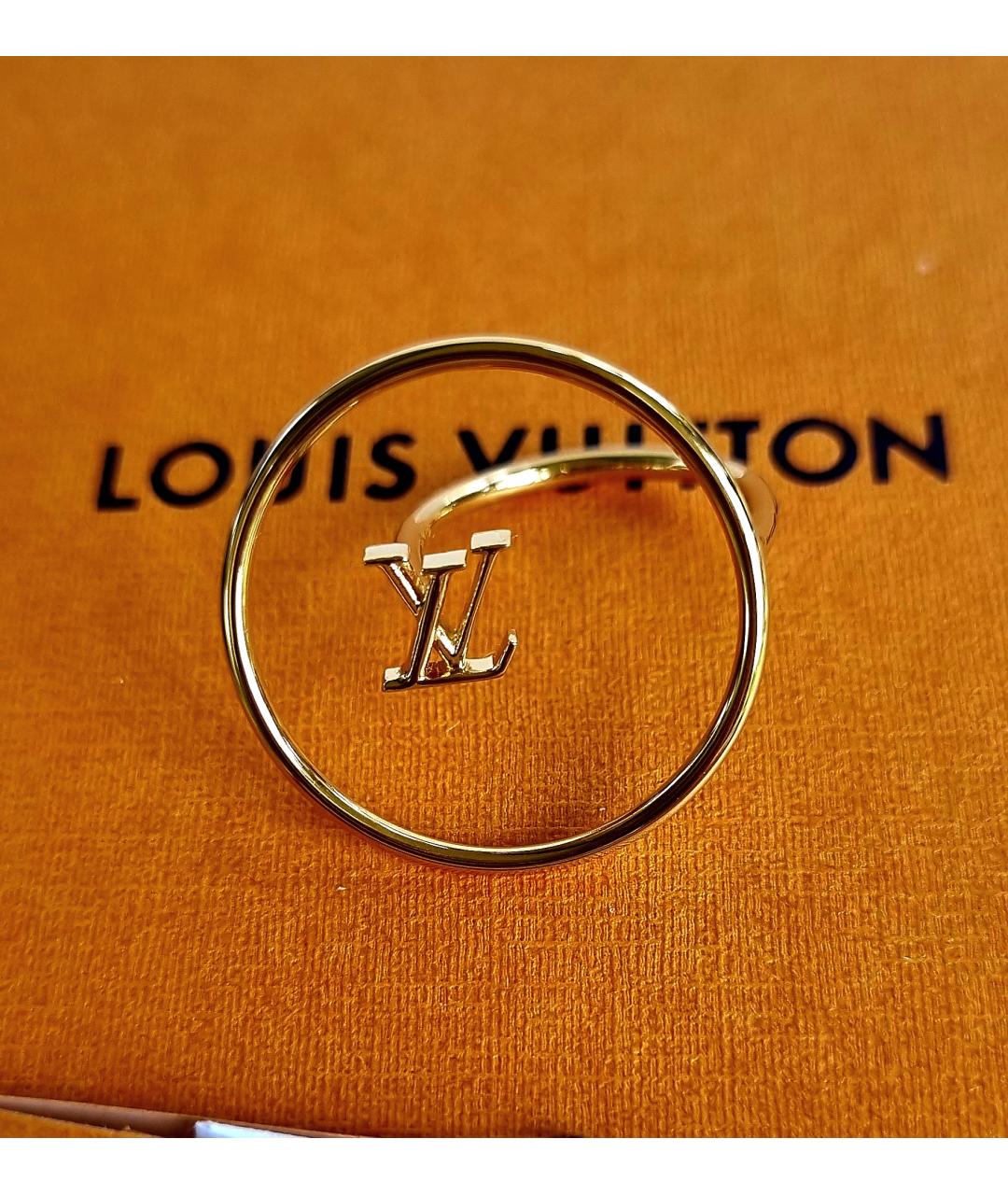 LOUIS VUITTON PRE-OWNED Золотое латунное кольцо, фото 3