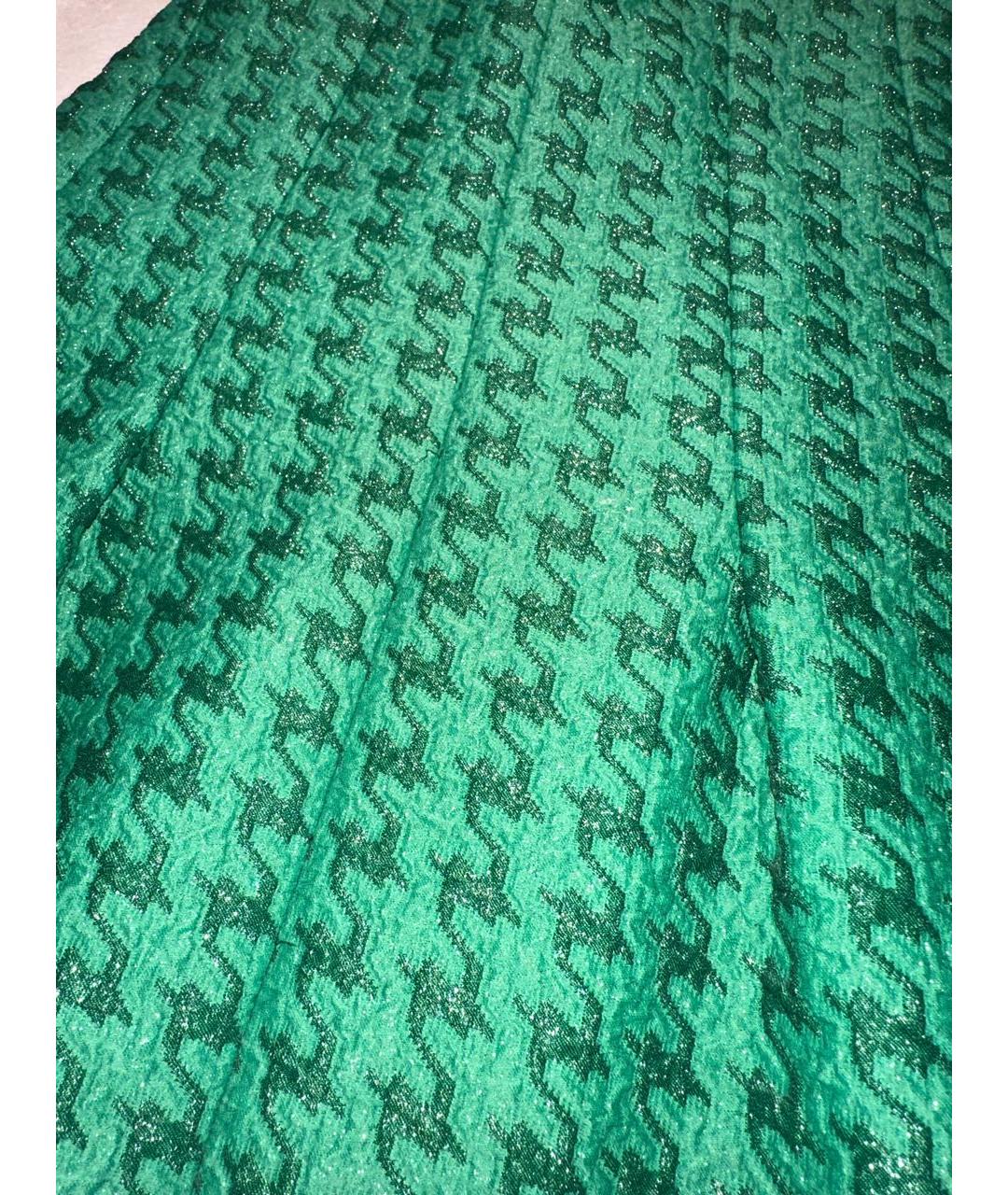 MARNI Зеленая юбка миди, фото 2