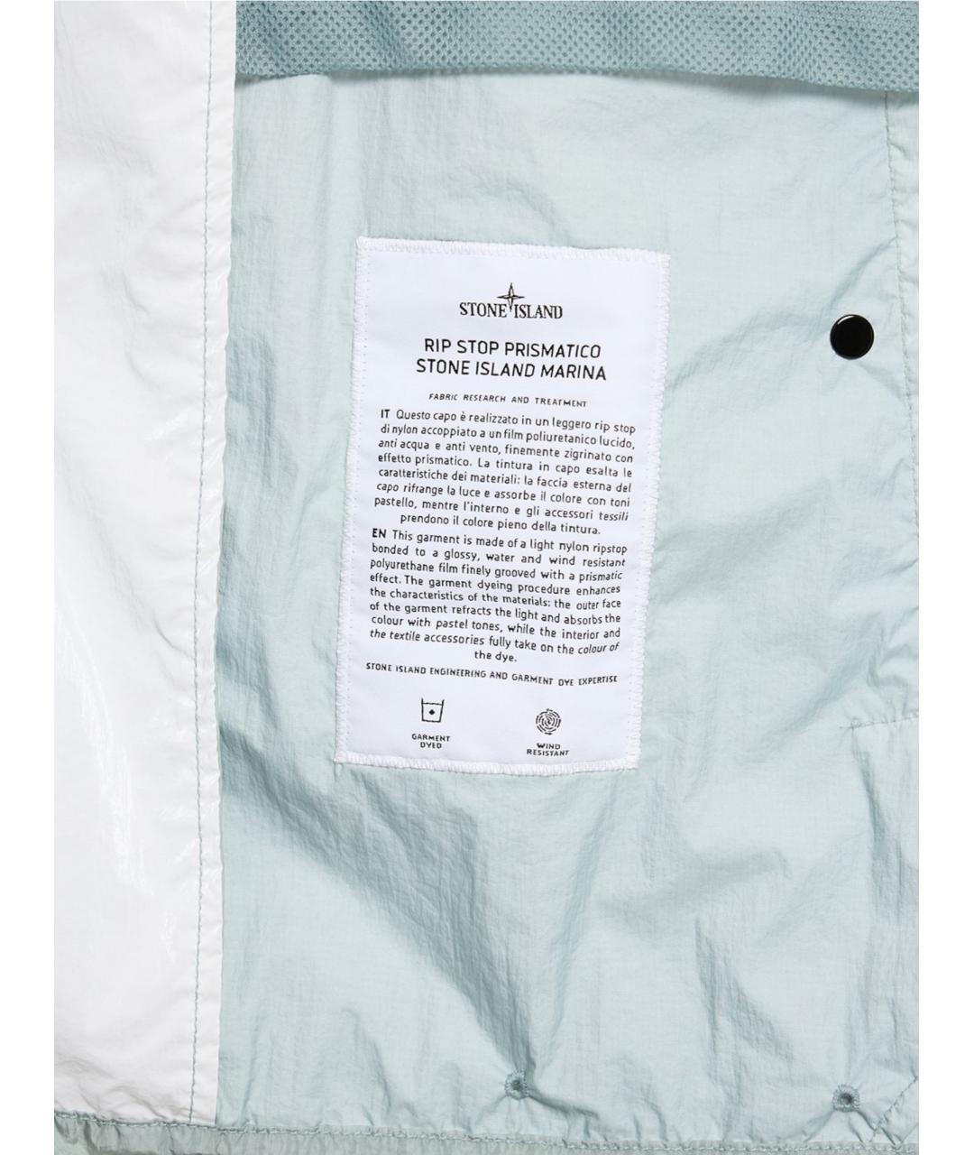 STONE ISLAND Голубая куртка, фото 6