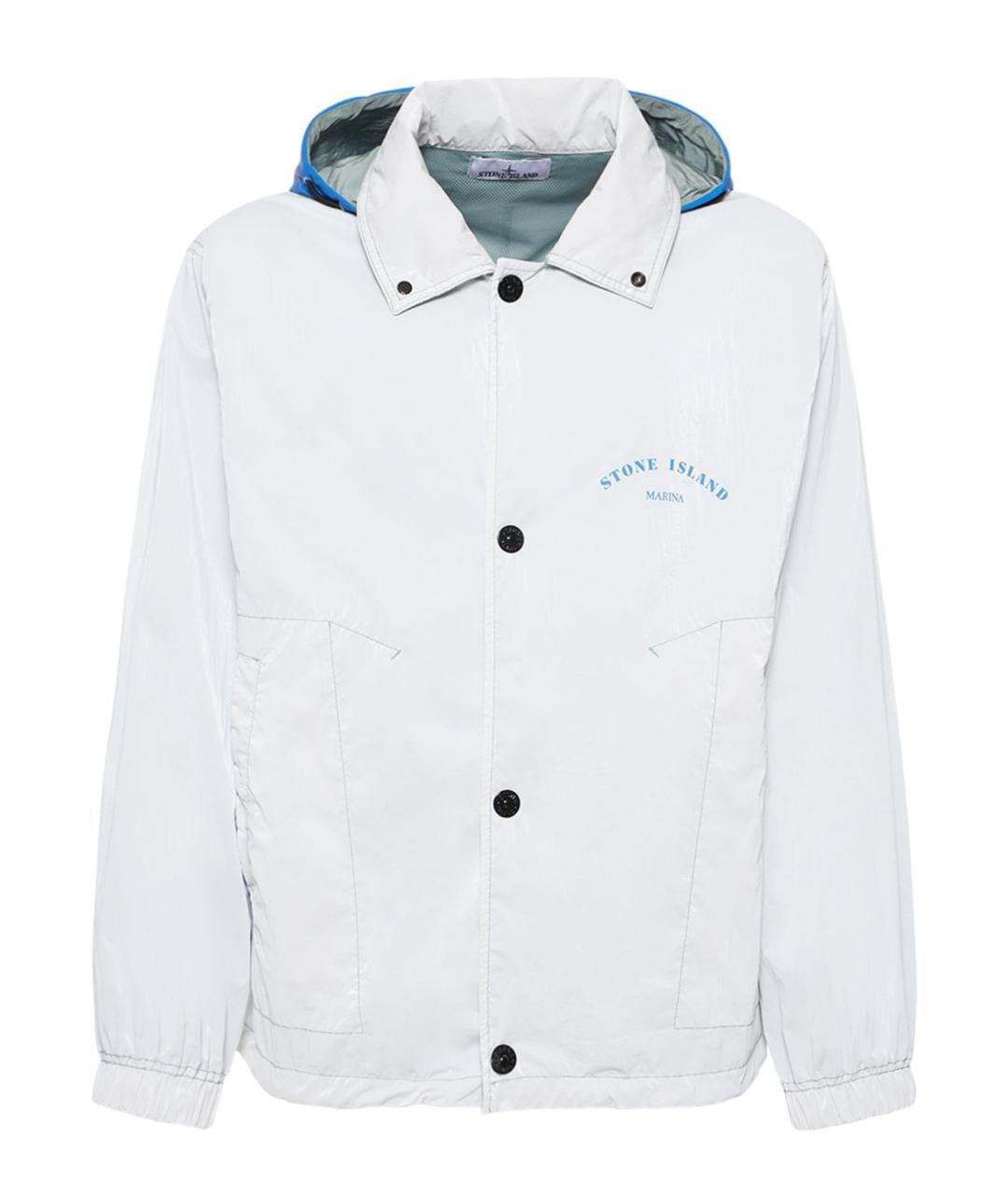 STONE ISLAND Голубая куртка, фото 7