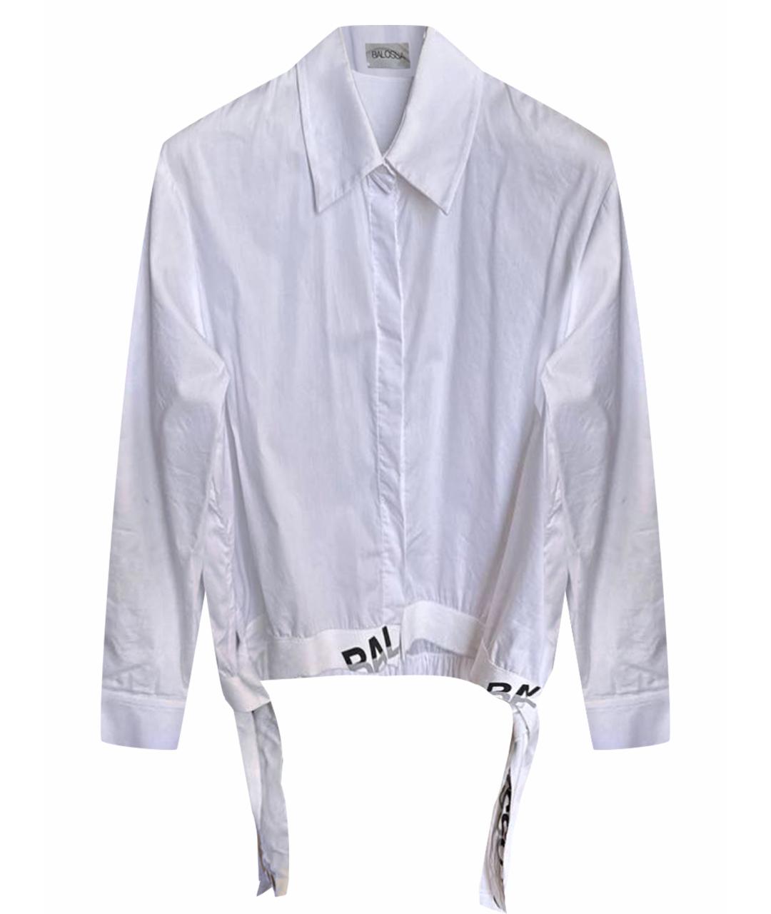 BALOSSA WHITE SHIRT Белая хлопковая рубашка, фото 1