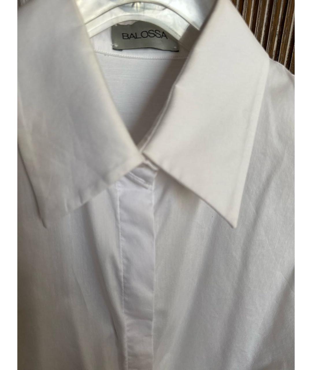 BALOSSA WHITE SHIRT Белая хлопковая рубашка, фото 2