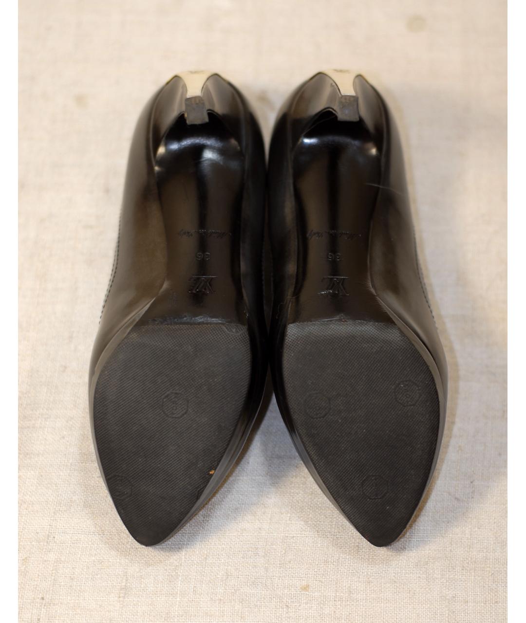 LOUIS VUITTON PRE-OWNED Серые кожаные туфли, фото 5