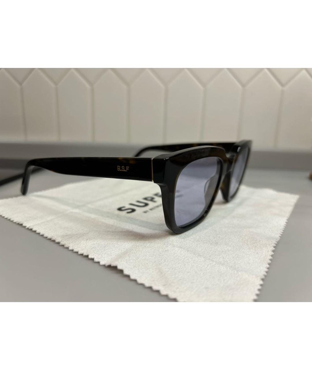 RETROSUPERFUTURE Черные пластиковые солнцезащитные очки, фото 2