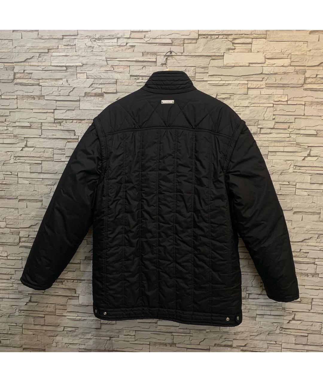 DOLCE&GABBANA Черная полиэстеровая куртка, фото 2