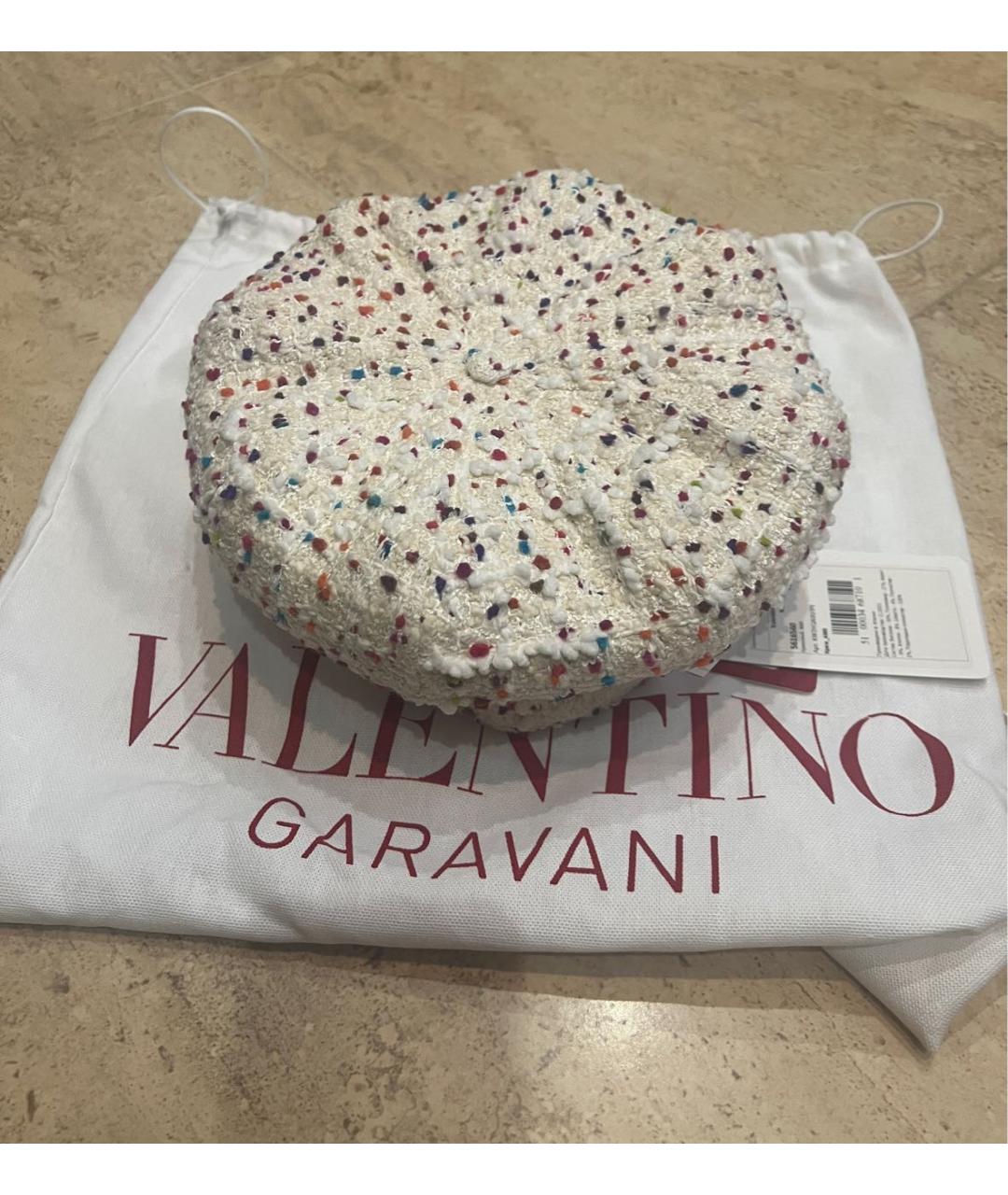 VALENTINO Бежевая шапка, фото 2