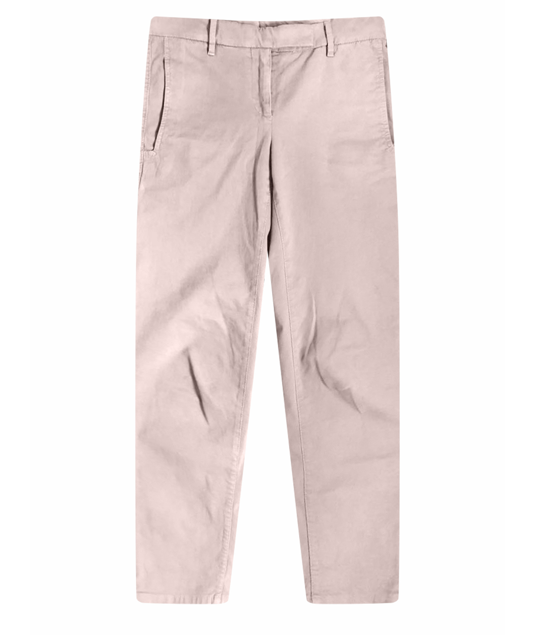 BRUNELLO CUCINELLI Хлопко-эластановые прямые брюки, фото 1