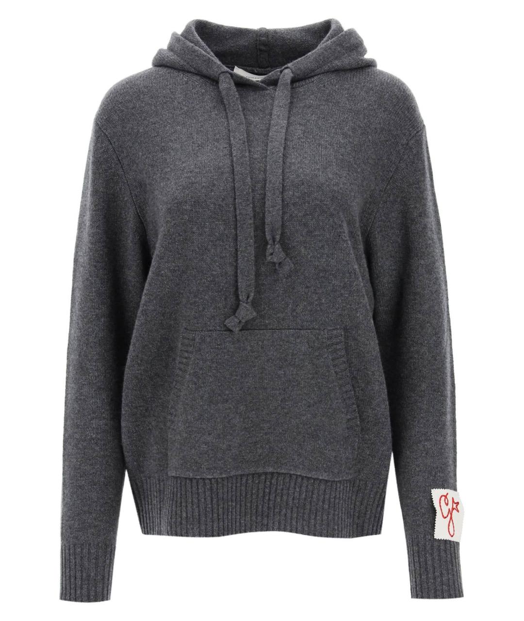 GOLDEN GOOSE DELUXE BRAND Серый кашемировый джемпер / свитер, фото 2