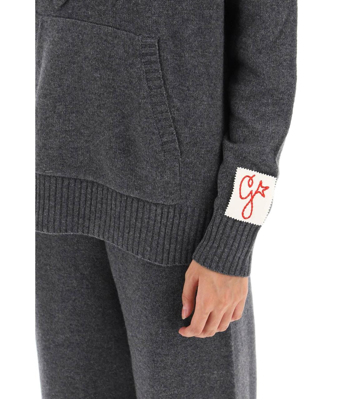 GOLDEN GOOSE DELUXE BRAND Серый кашемировый джемпер / свитер, фото 6
