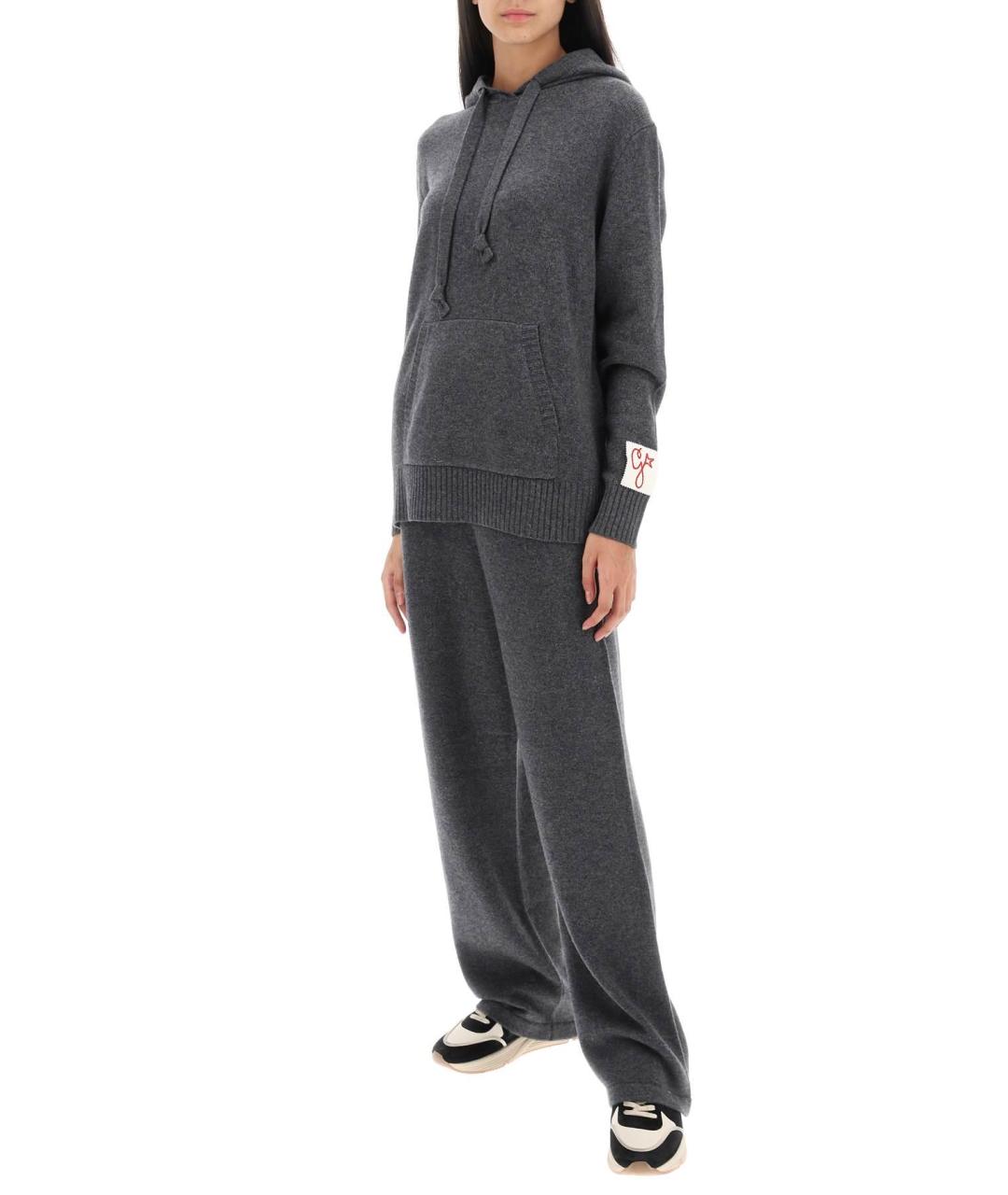 GOLDEN GOOSE DELUXE BRAND Серый кашемировый джемпер / свитер, фото 3