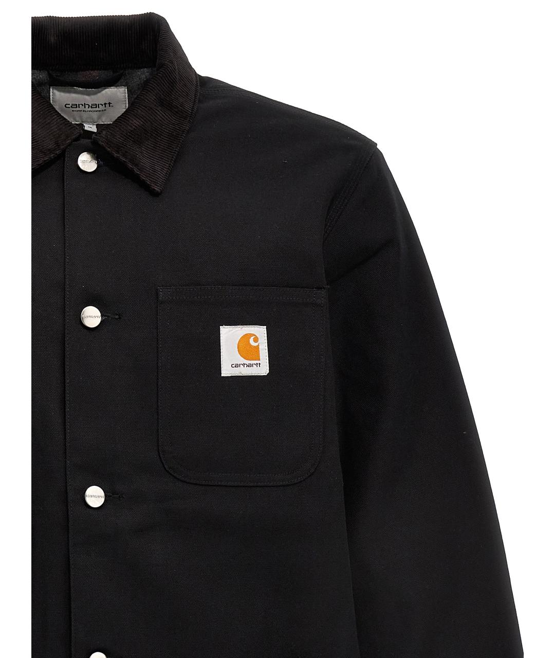 CARHARTT WIP Черная хлопковая куртка, фото 3