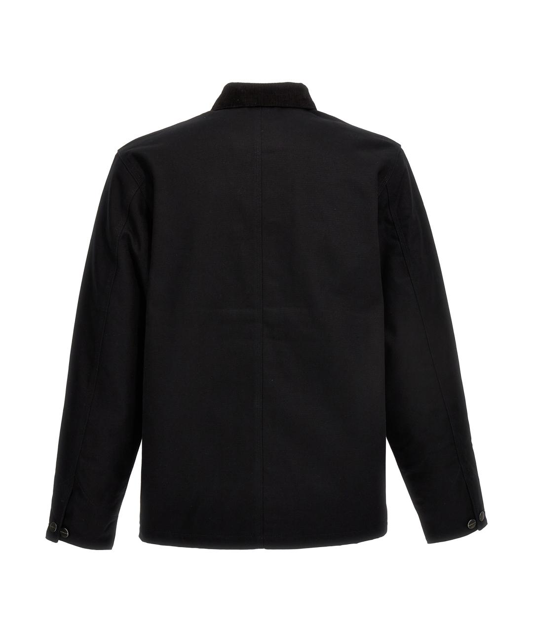 CARHARTT WIP Черная хлопковая куртка, фото 2