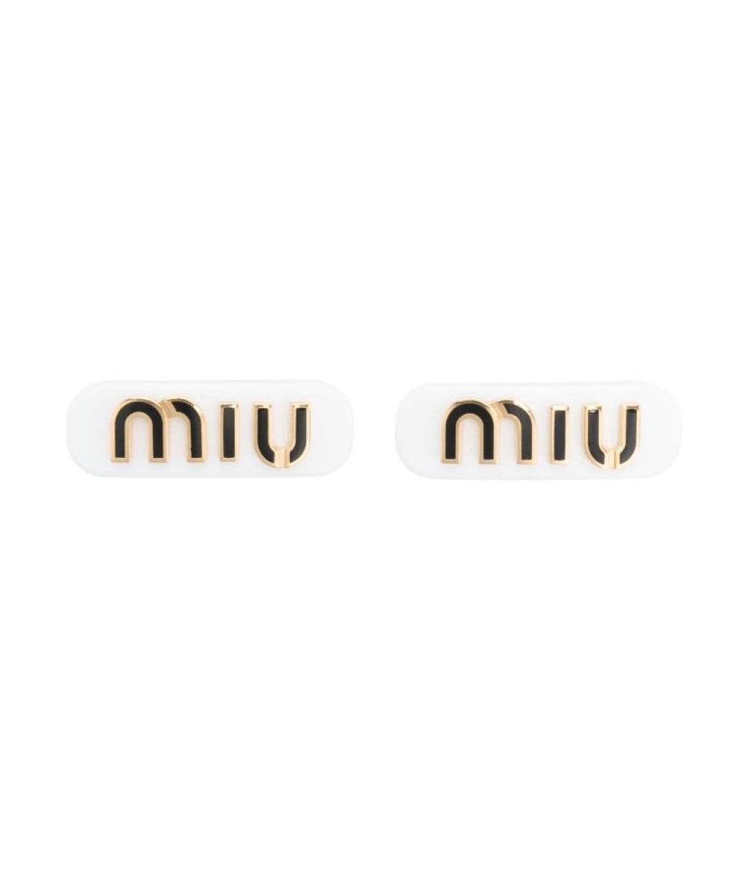 Заколка miu miu. Заколка miu miu