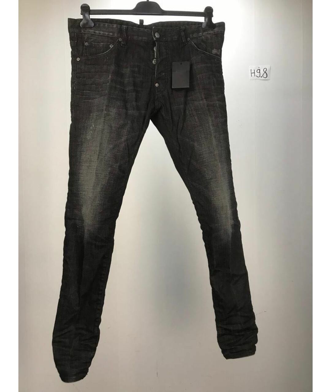 DSQUARED2 Черные прямые джинсы, фото 7
