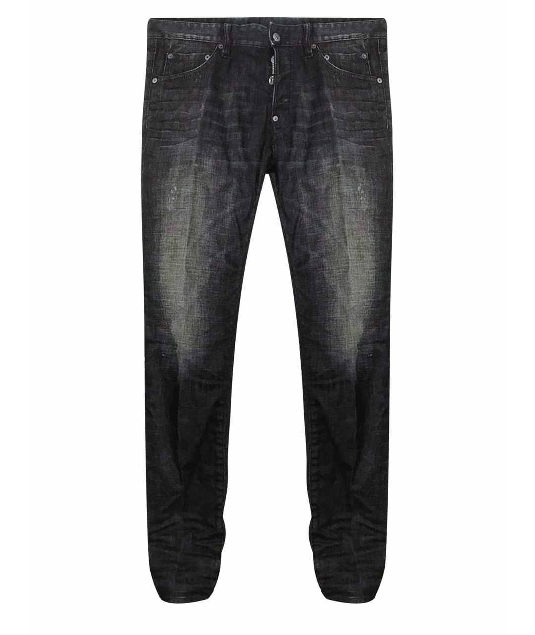 DSQUARED2 Черные прямые джинсы, фото 1