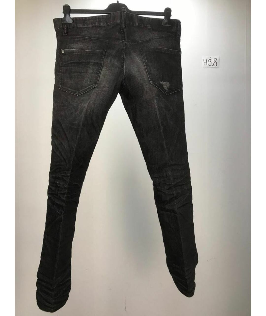 DSQUARED2 Черные прямые джинсы, фото 2