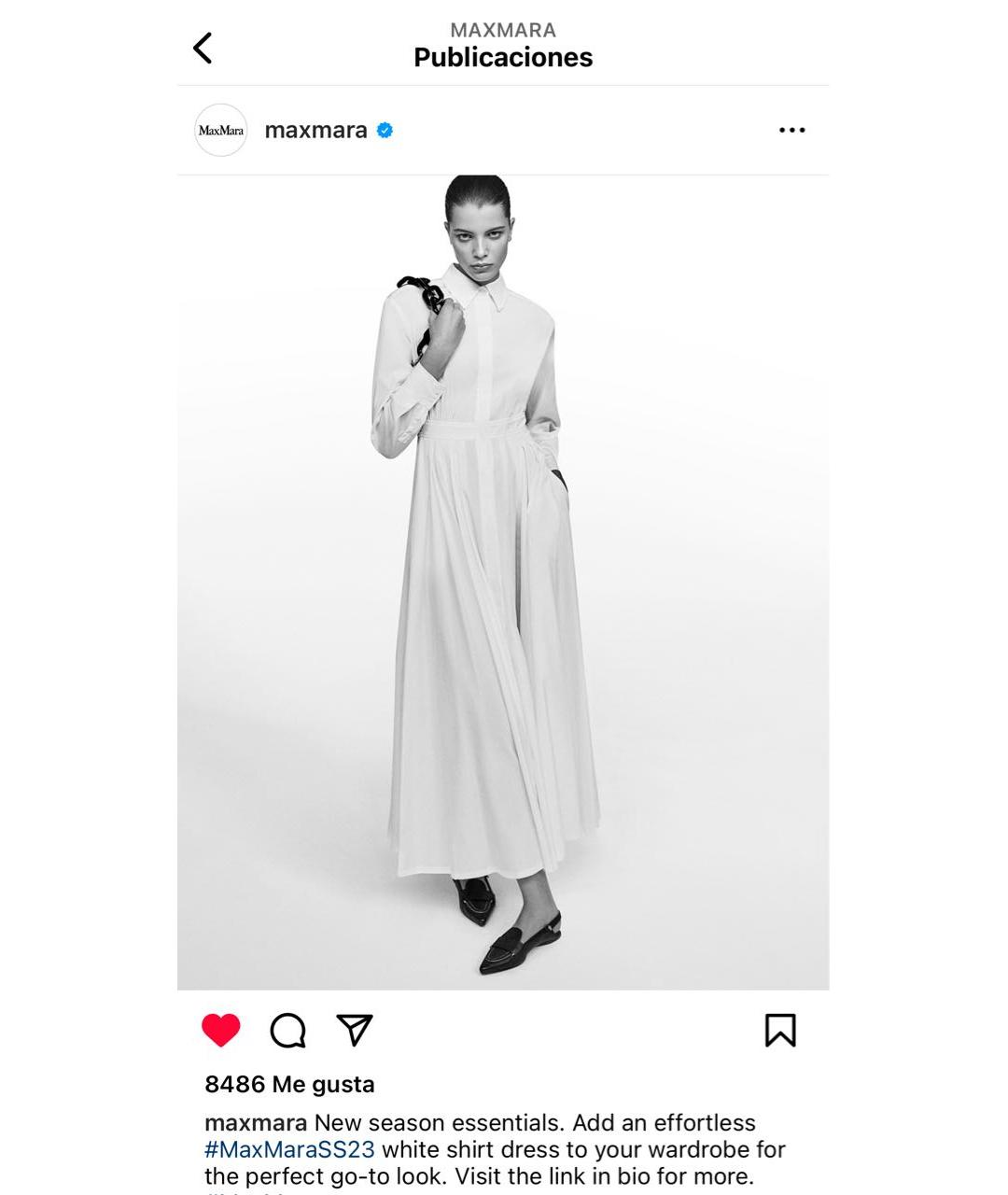 MAX MARA STUDIO Белое хлопковое платье, фото 8