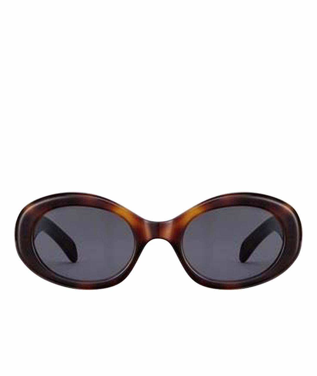CELINE Коричневые солнцезащитные очки, фото 1