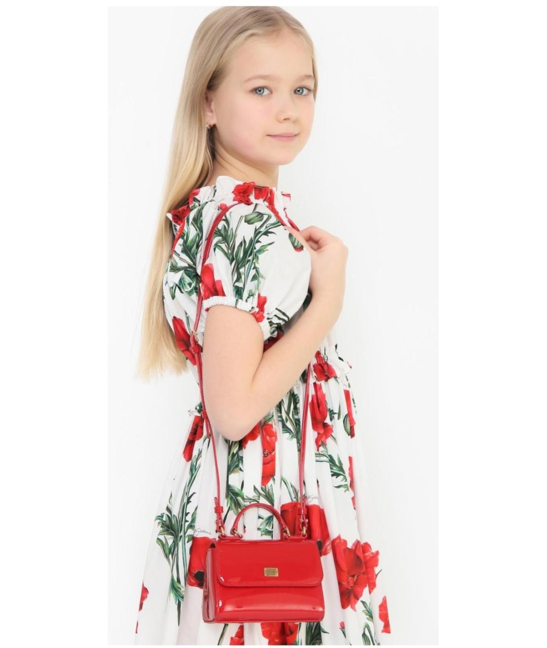 DOLCE & GABBANA KIDS Синяя сумка, фото 8