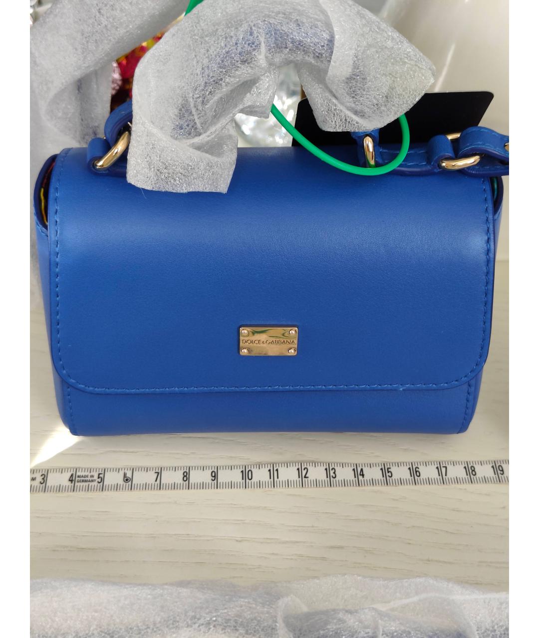 DOLCE & GABBANA KIDS Синяя сумка, фото 3