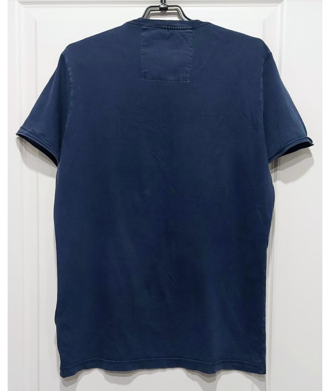 NAPAPIJRI Синяя хлопковая футболка, фото 2