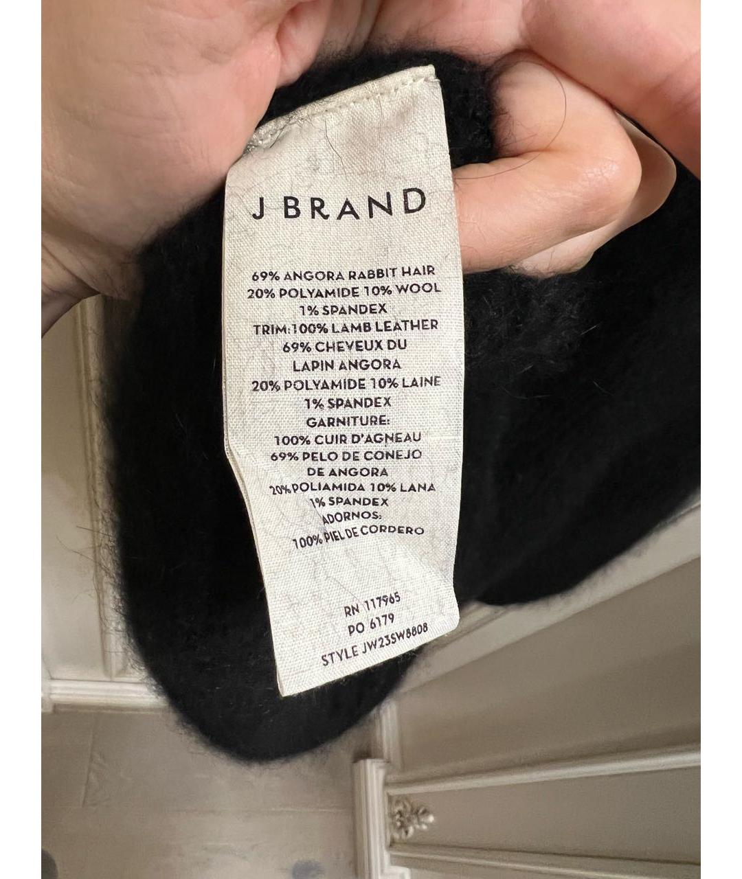 JBRAND Черная меховая жилетка, фото 4