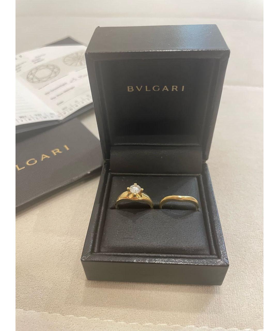 BVLGARI Золотое кольцо из желтого золота, фото 8