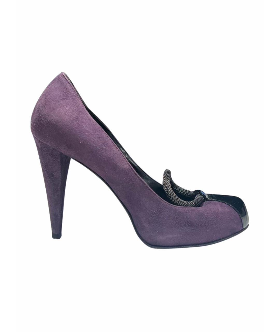 rodo Фиолетовые замшевые туфли, фото 1