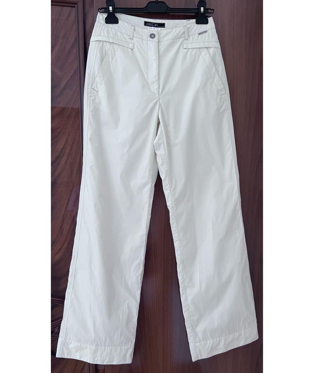 MARC CAIN Белые брюки широкие, фото 5
