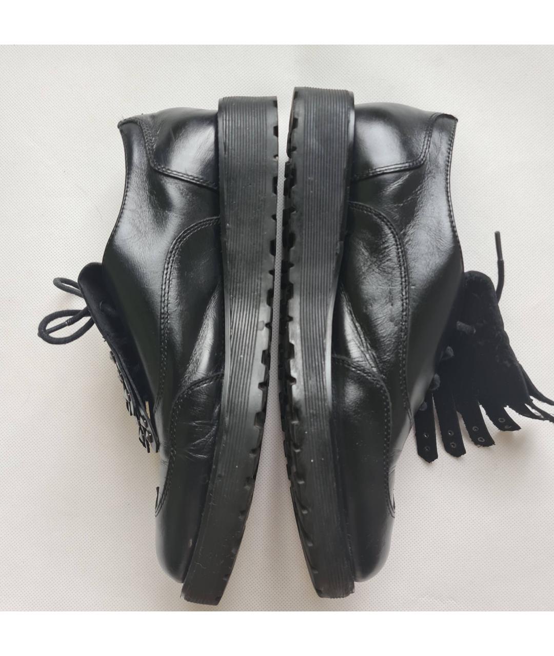 LIU JO Черные кожаные ботинки, фото 5
