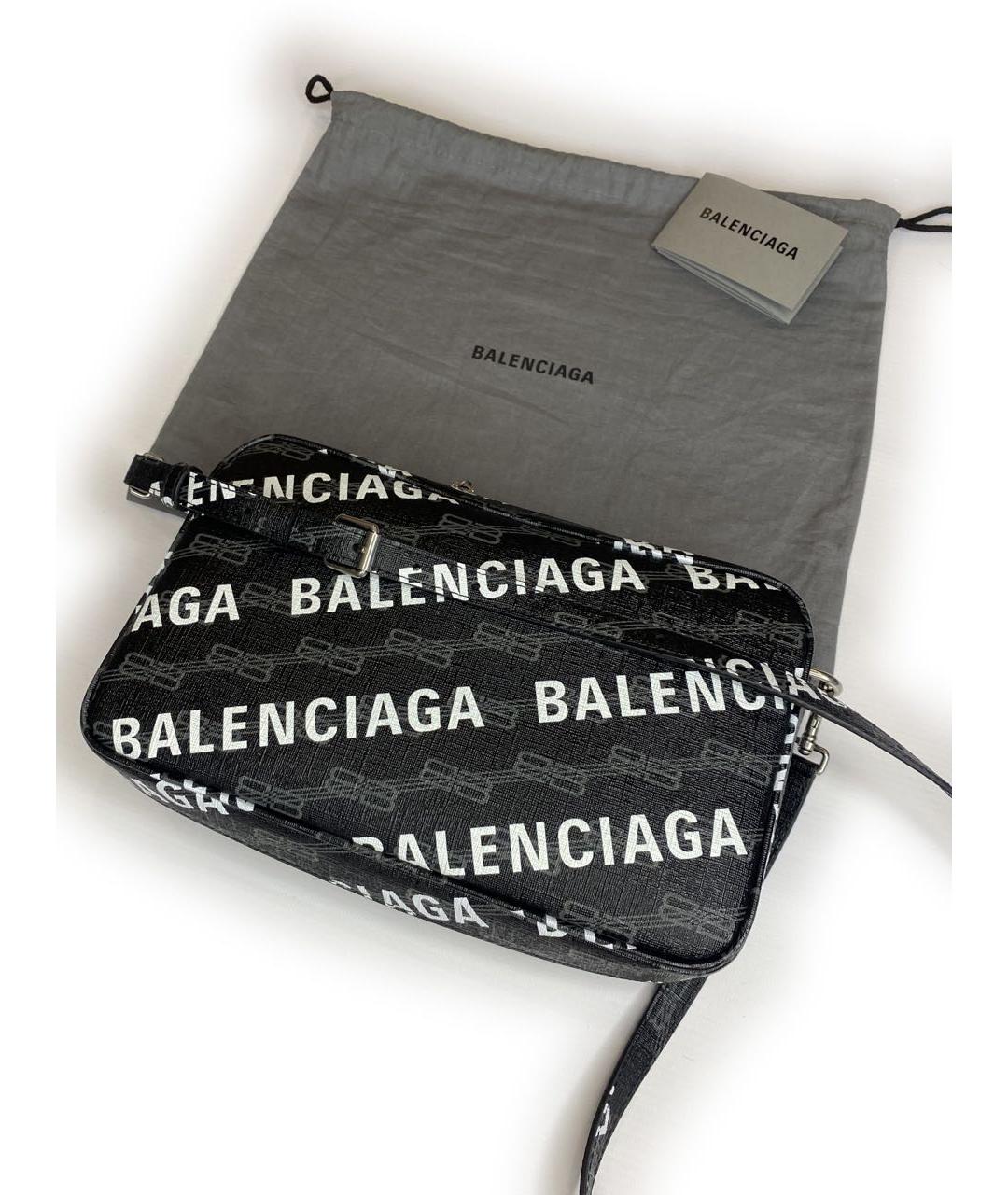 BALENCIAGA Черная сумка на плечо, фото 4