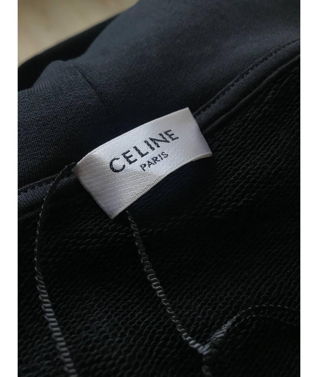 CELINE PRE-OWNED Черный хлопковый джемпер / свитер, фото 5