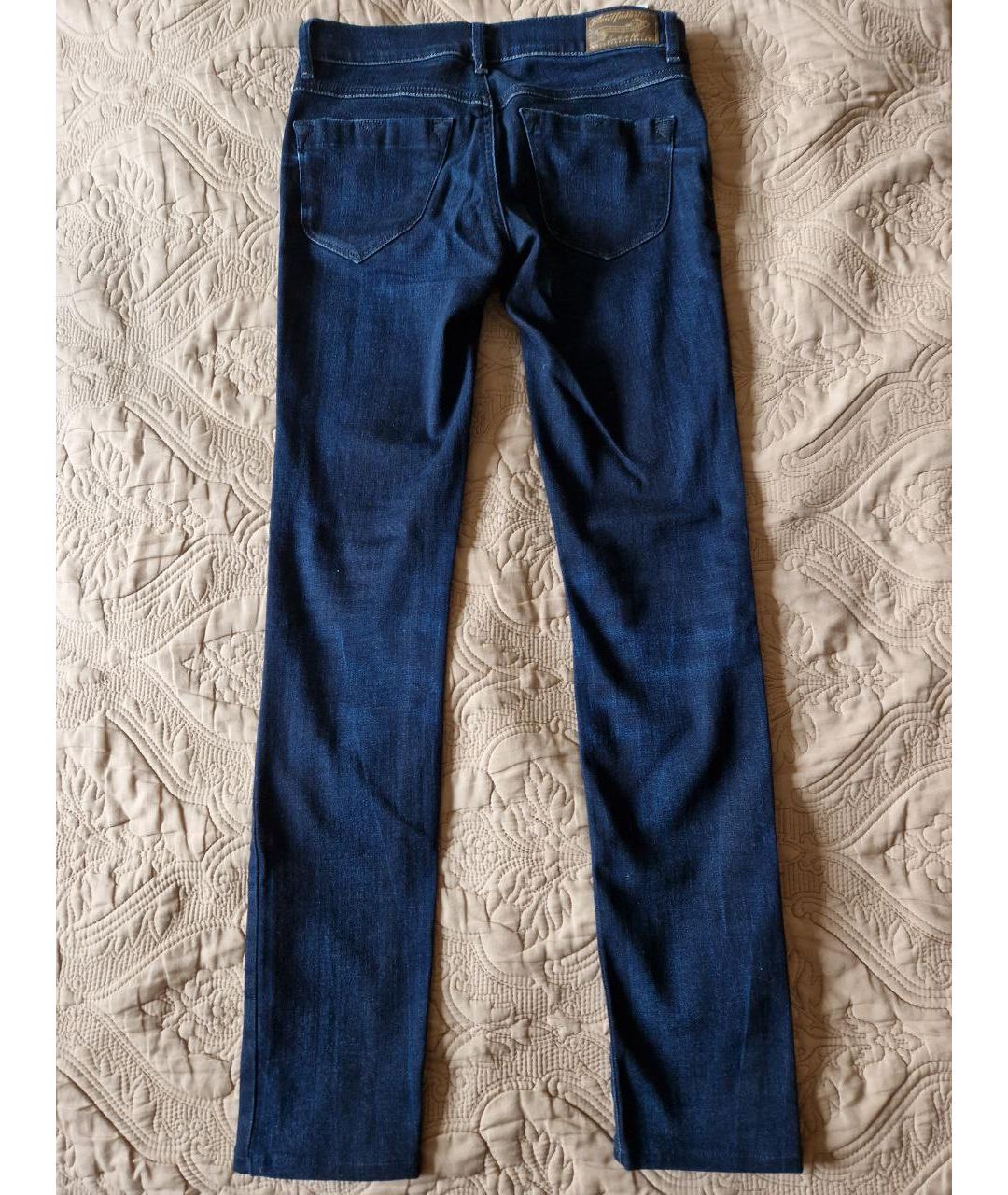 DIESEL Синие хлопковые джинсы слим, фото 3