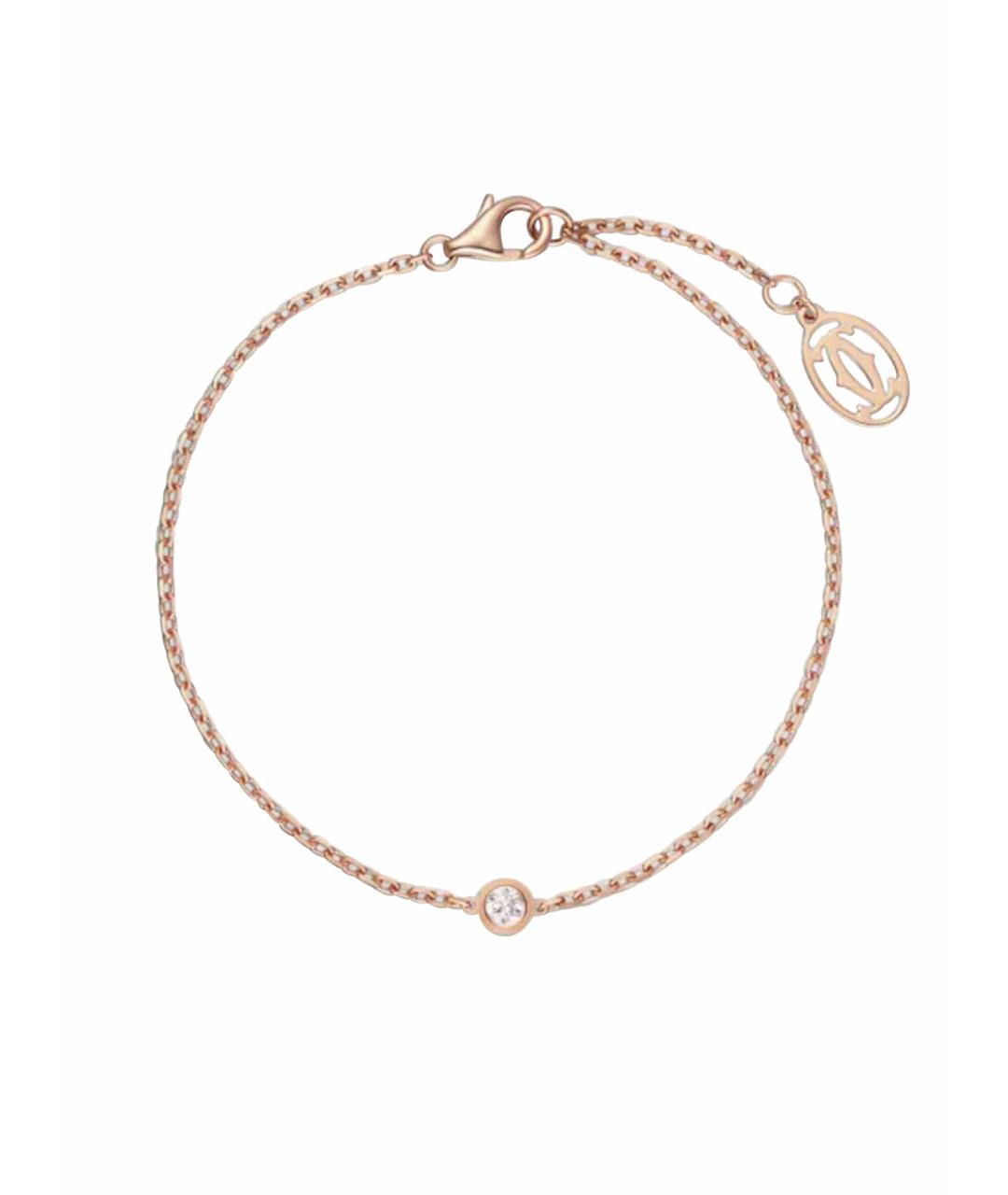 CARTIER Розовый браслет из розового золота, фото 1